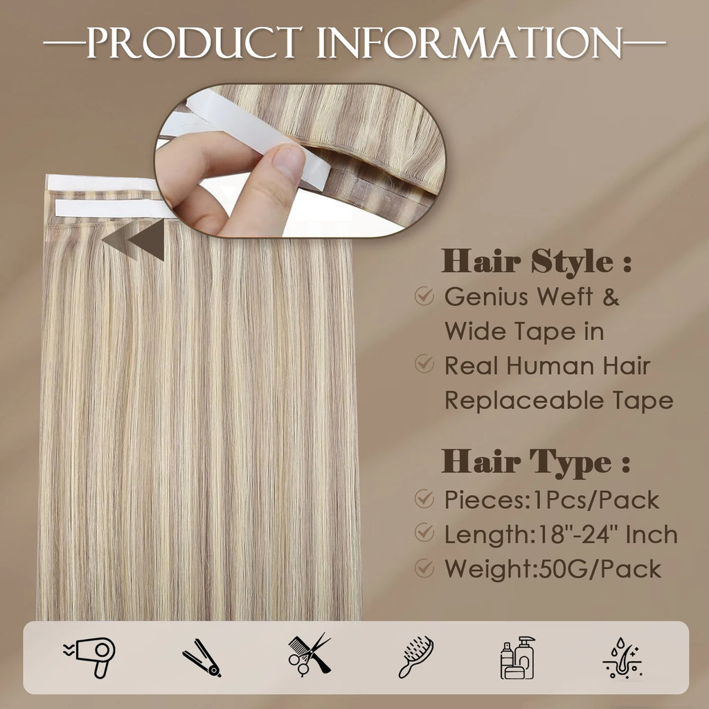 Tape in Weft Hair Extensions