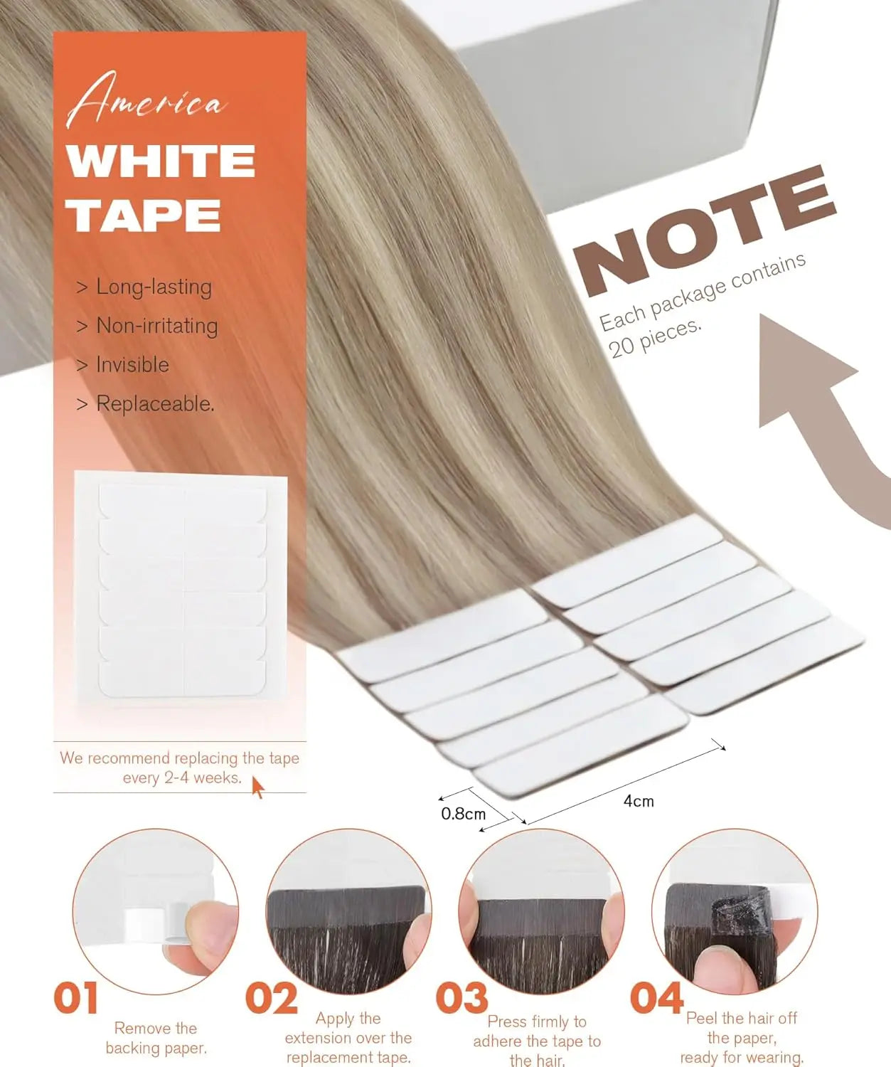 Remy Tape In Hair Extensions