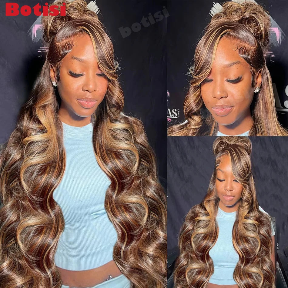 Blond Ombre Brazilian Wigs