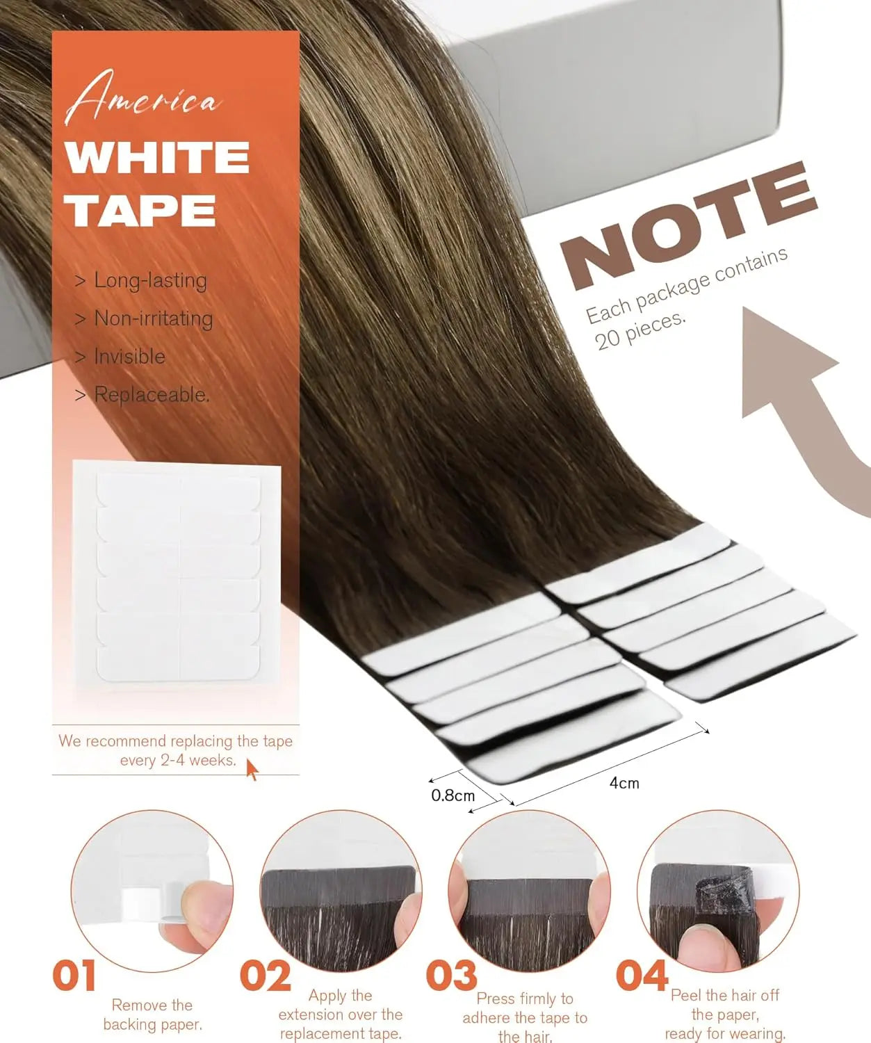 Remy Tape In Hair Extensions