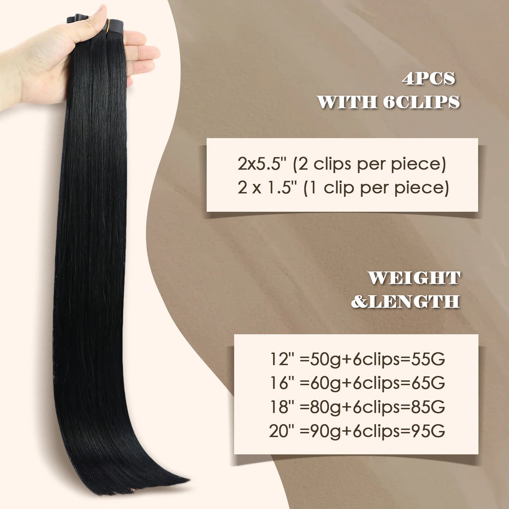 Clip in Thinning Hair Extensions