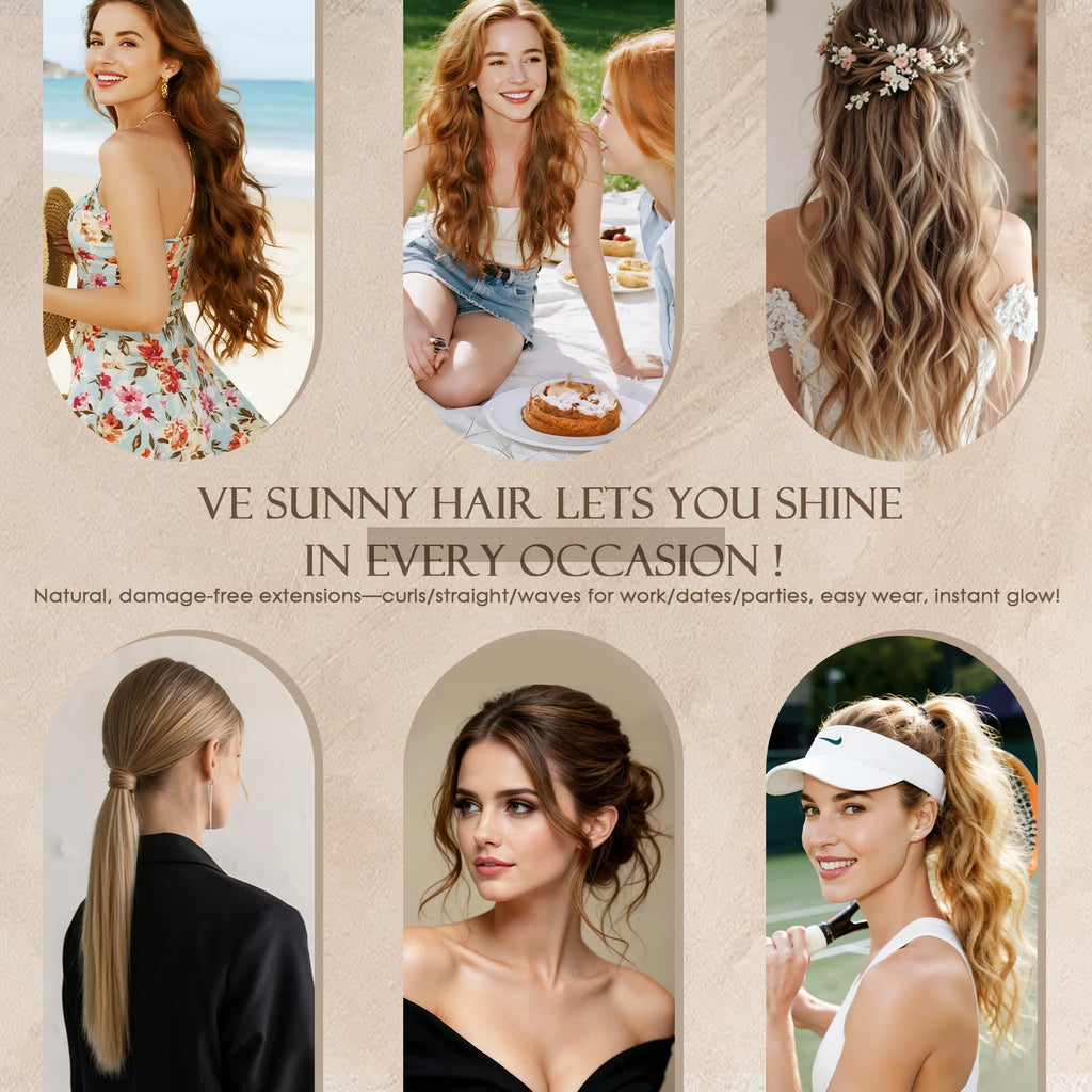 Clip in Thinning Hair Extensions