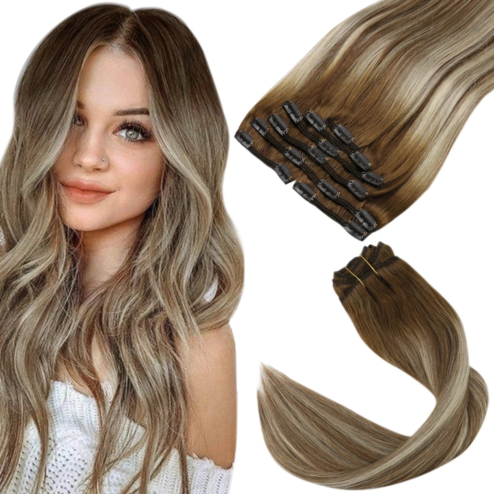 Natural Extension Hair Clip-In