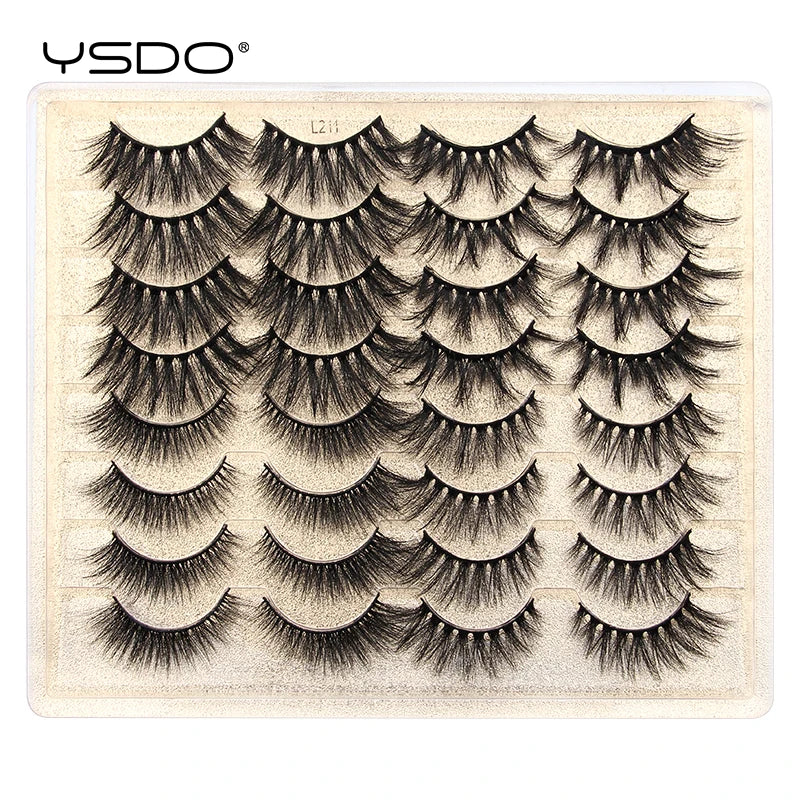 Natural Long False Eyelashes