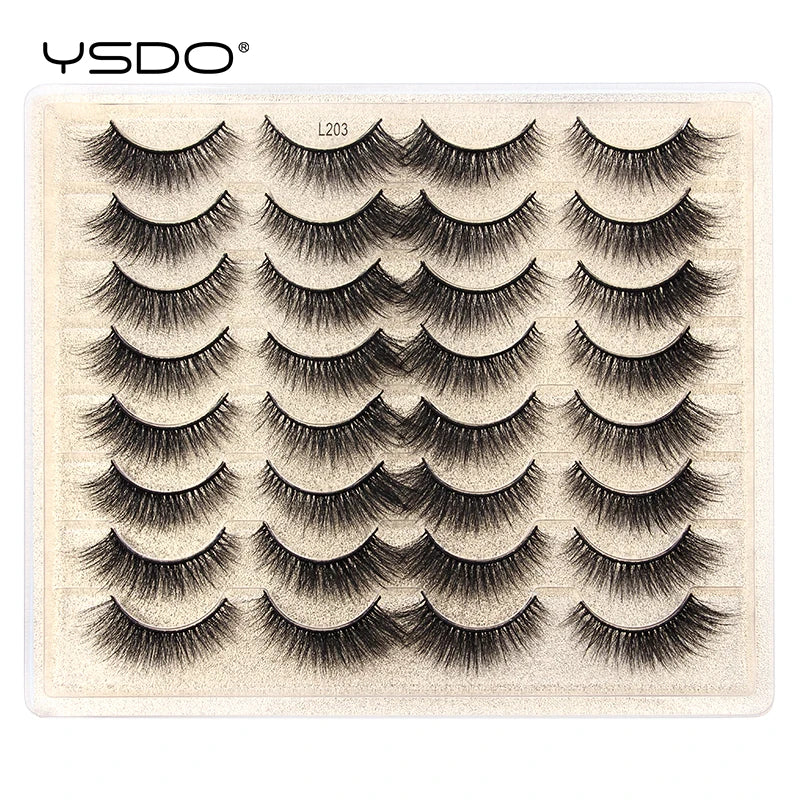 Natural Long False Eyelashes