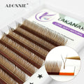 High Quality YY Brown Premium Matte Eyelash