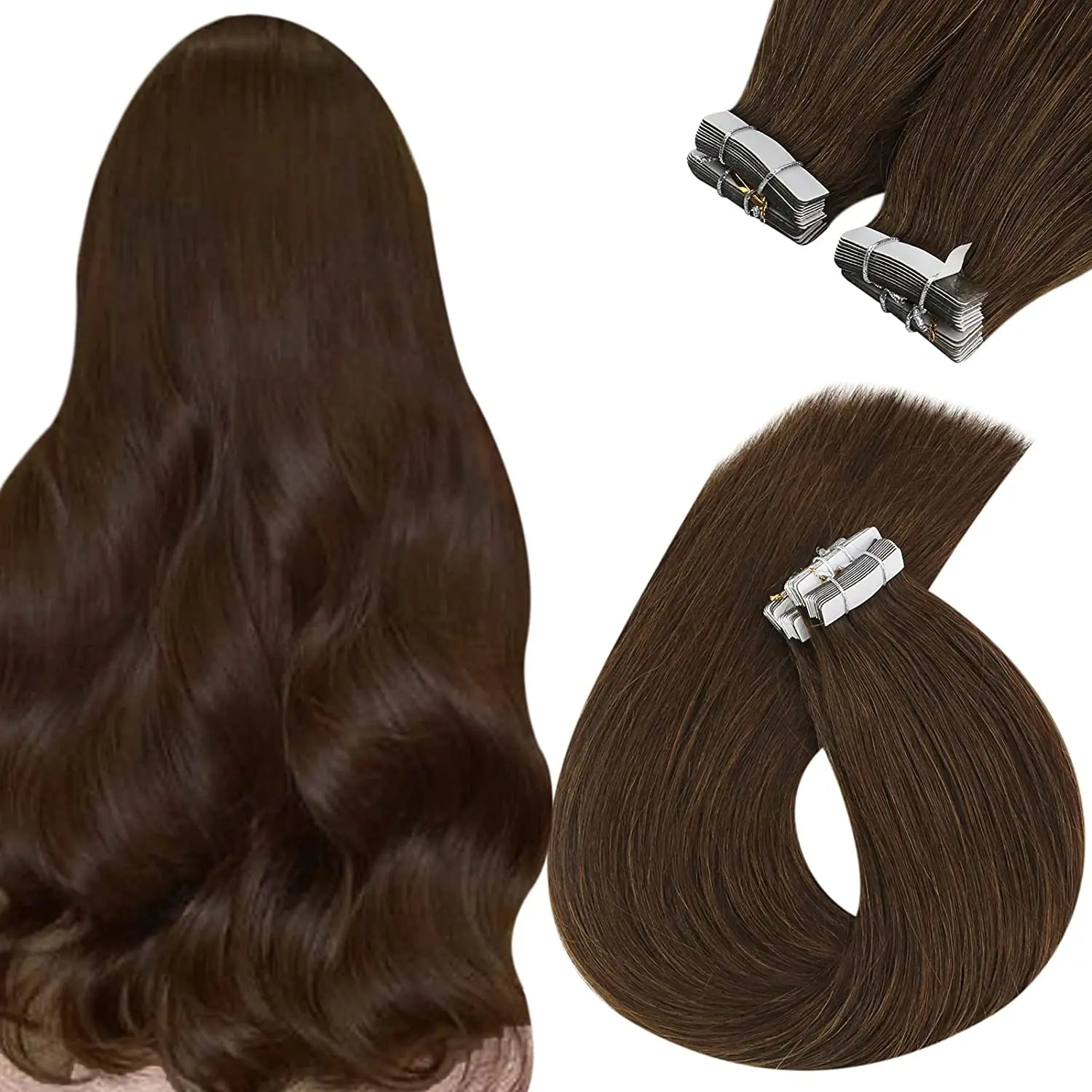 Natural Long Straight Hair Extensions