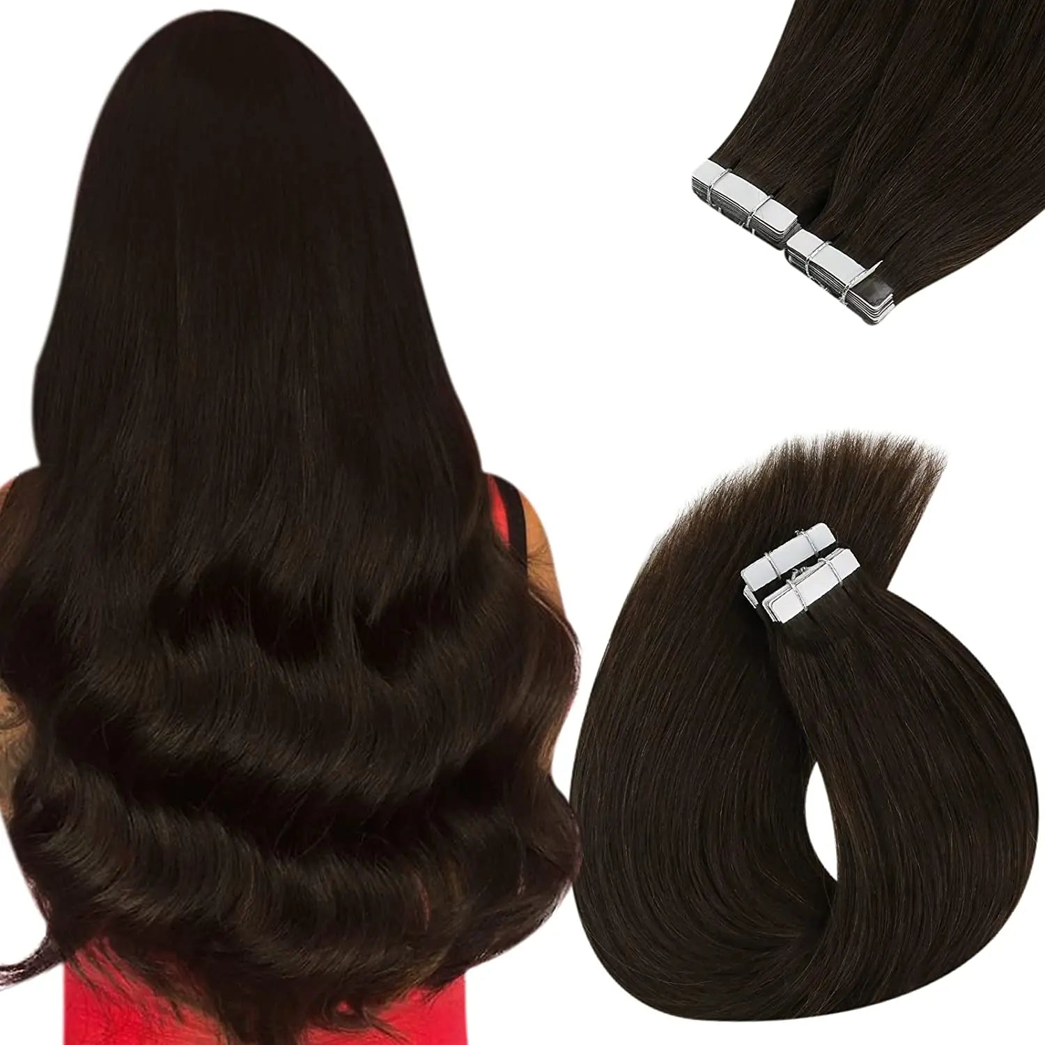 Natural Long Straight Hair Extensions