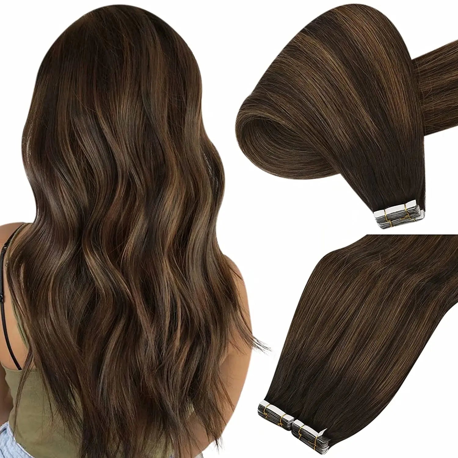 Natural Long Straight Hair Extensions