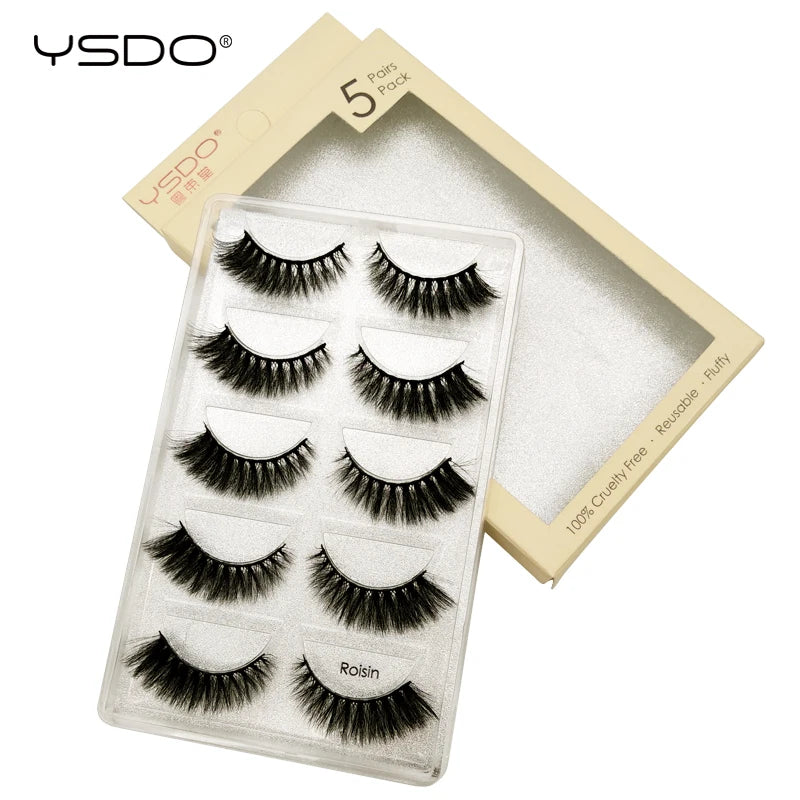 3D Mink Lashes Faux Mink Fluffy Lash