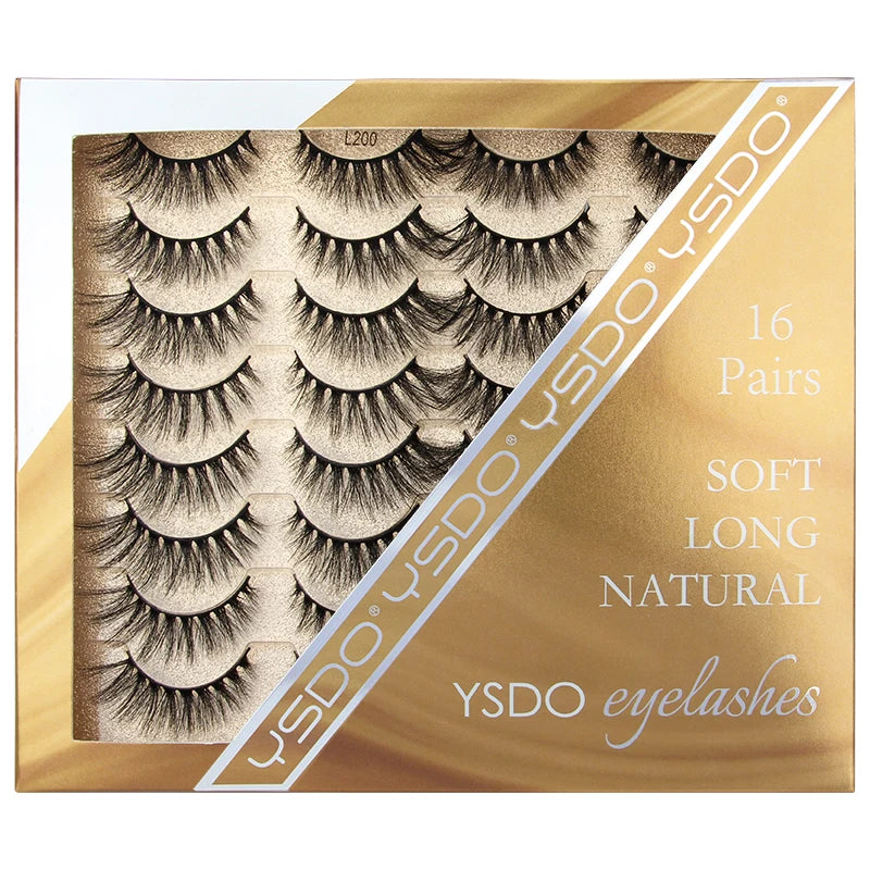 Natural Long False Eyelashes