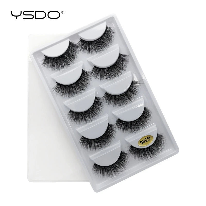 Natural Long False Eyelashes