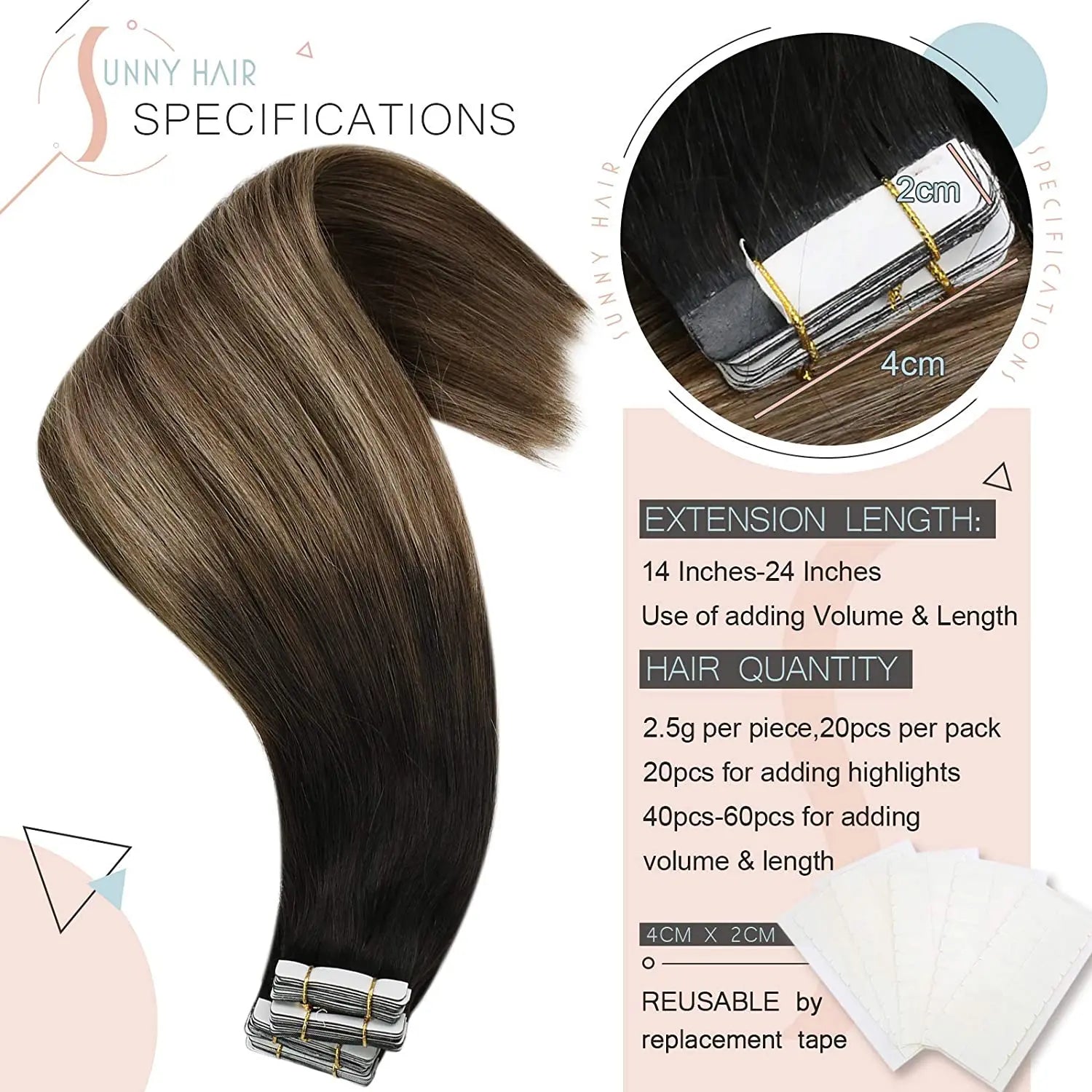 Human Hair Seamless Skin Weft Hair Extensions