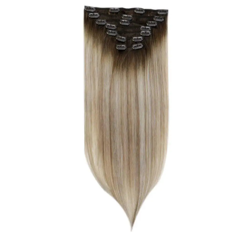 Blonde Remy Seamless Hair Extensions
