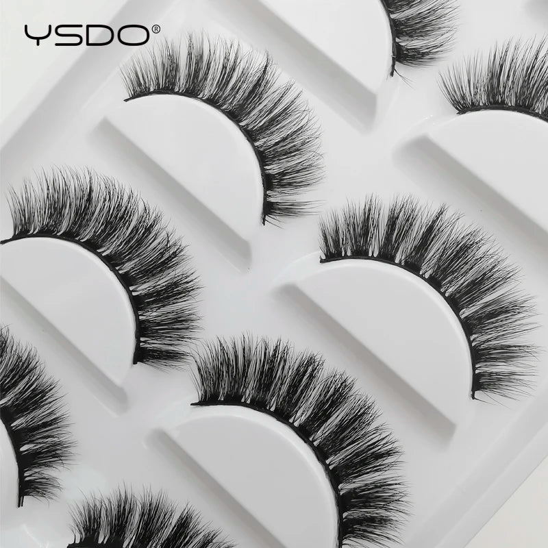 Mink Eyelashes 3D Dramatic Natural Hair