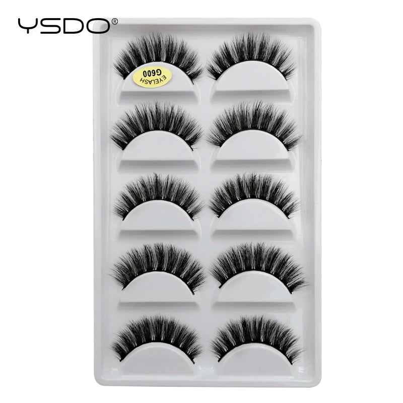 Mink Eyelashes 3D Dramatic Natural Hair