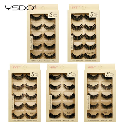 3D Mink False EyeLashes