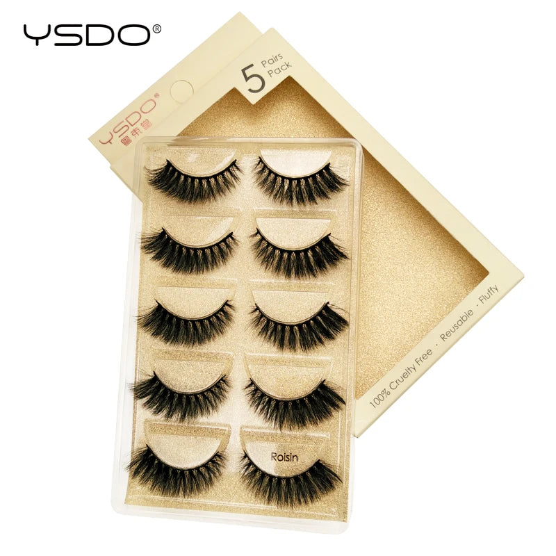 3D Mink Lashes Faux Mink Fluffy Lash