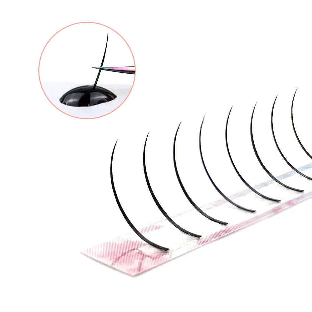 DIY Spikes Eyelash Extensions