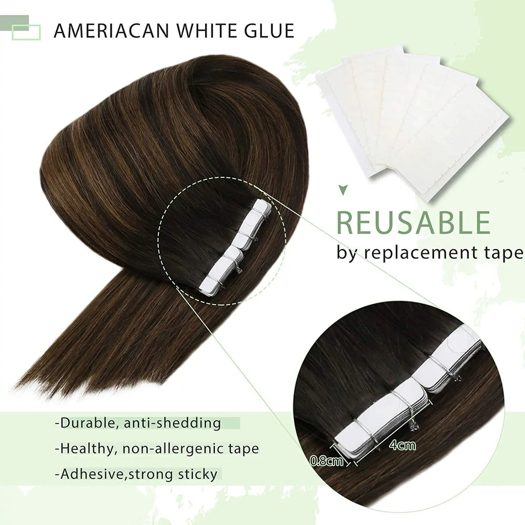 Natural Long Straight Hair Extensions
