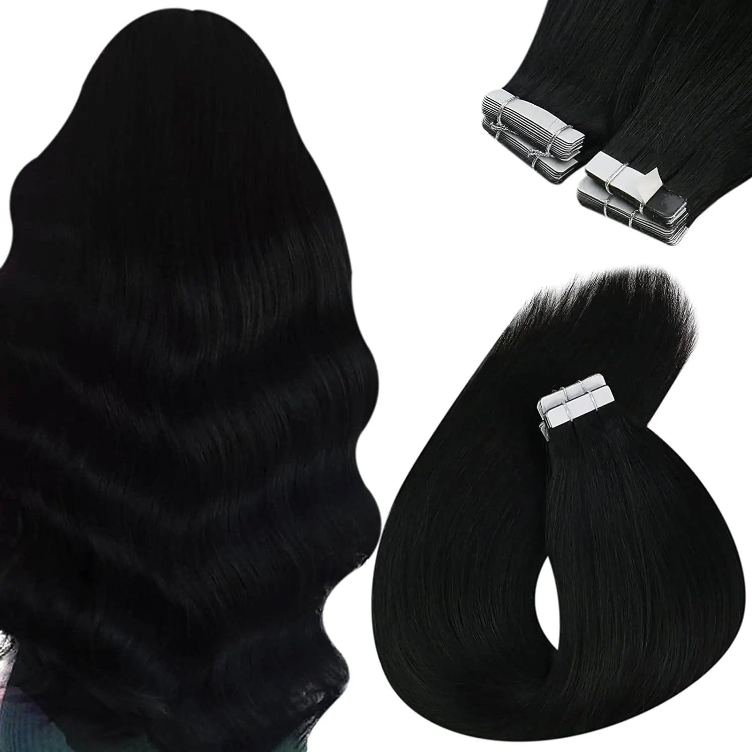 Natural Long Straight Hair Extensions