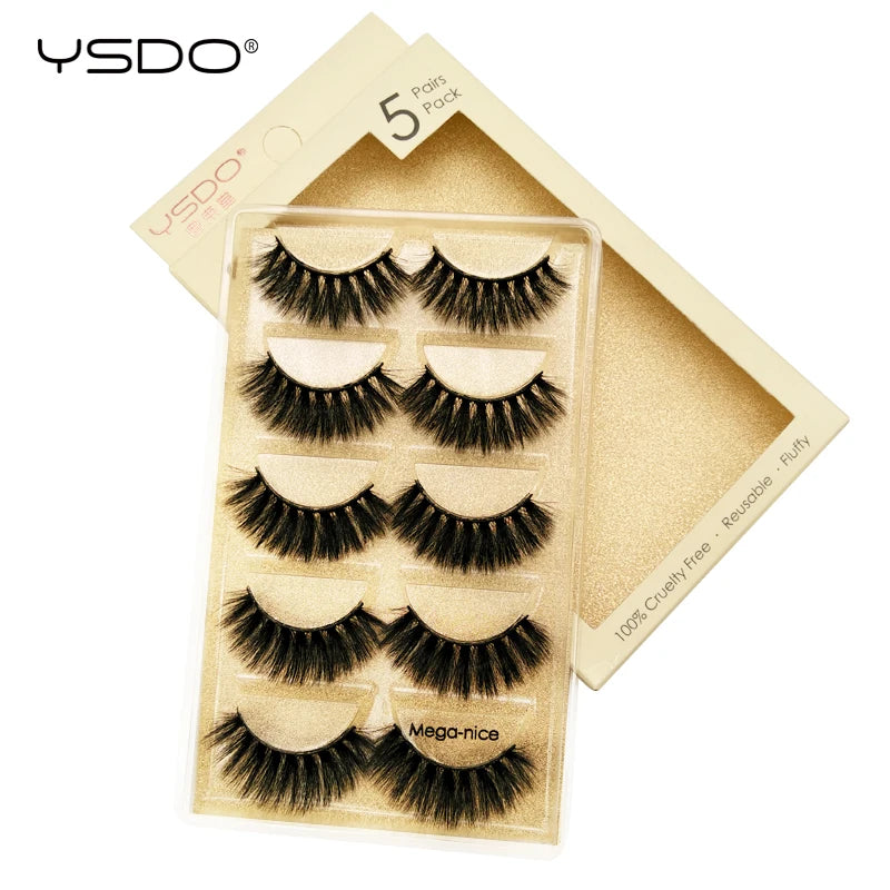 3D Mink Lashes Faux Mink Fluffy Lash