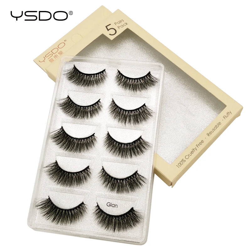 3D Mink Lashes Faux Mink Fluffy Lash