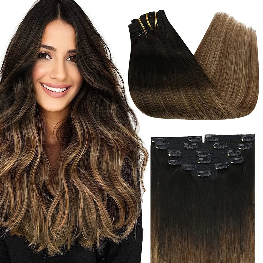 Balayage Natural Human Hair Extension