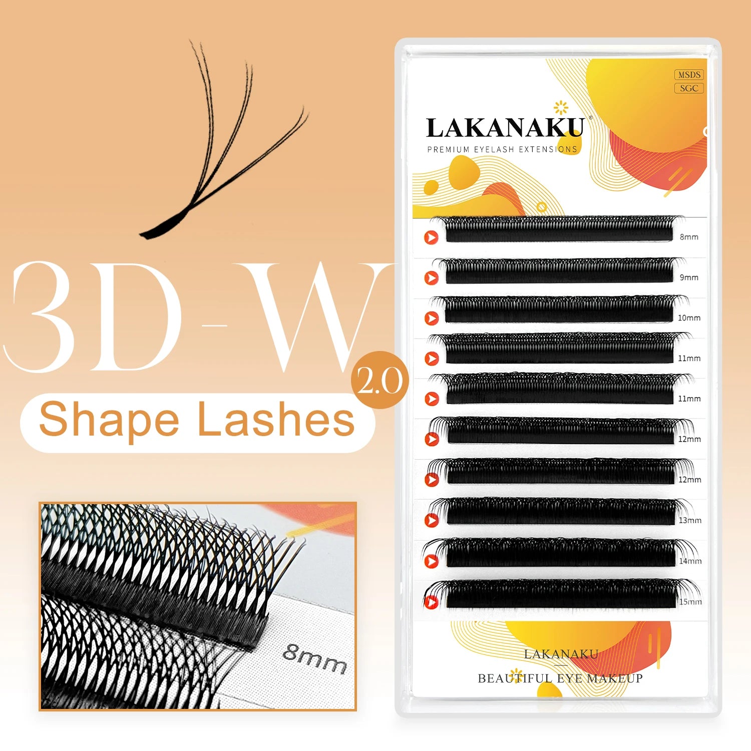 Cashmere Anime Spire Feather Eyelash