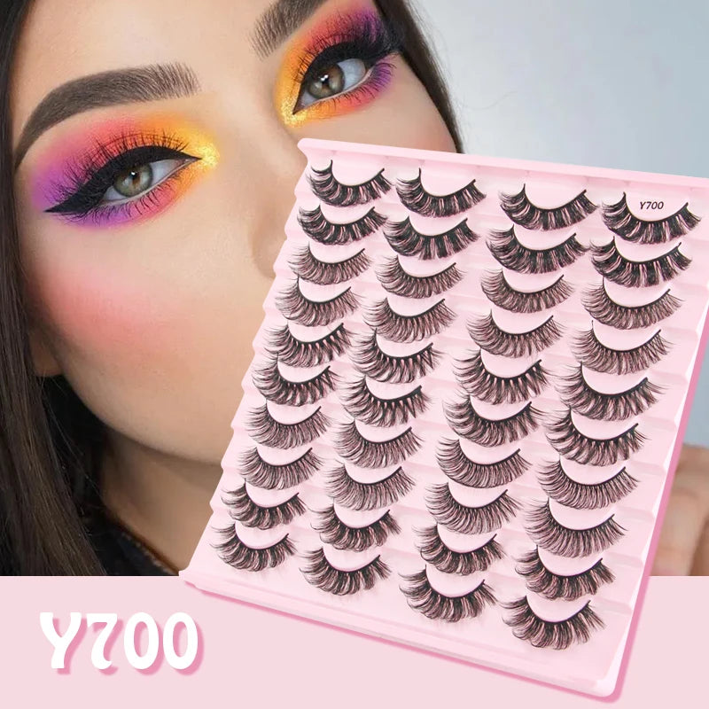Curly Natural Soft Dramatic Thick Eyelashes