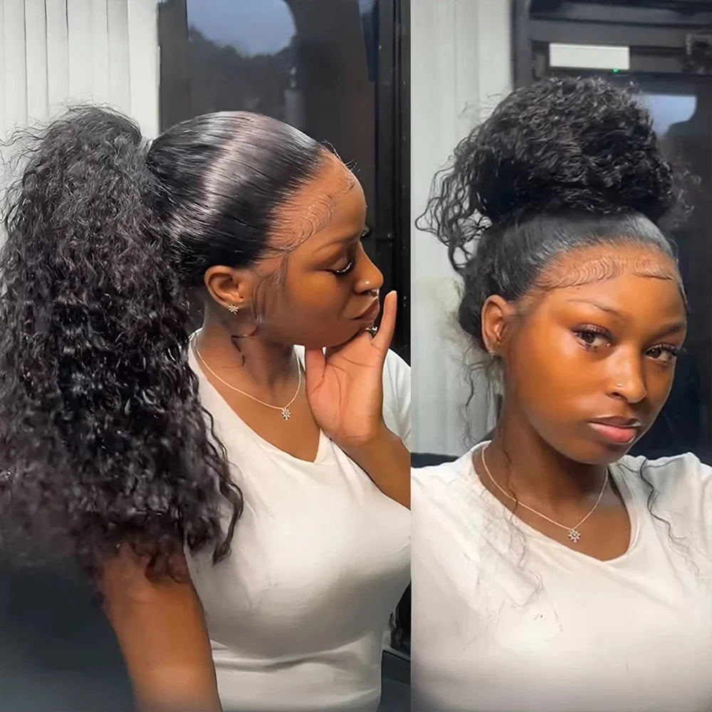360 HD Full Lace Front Curly Wig