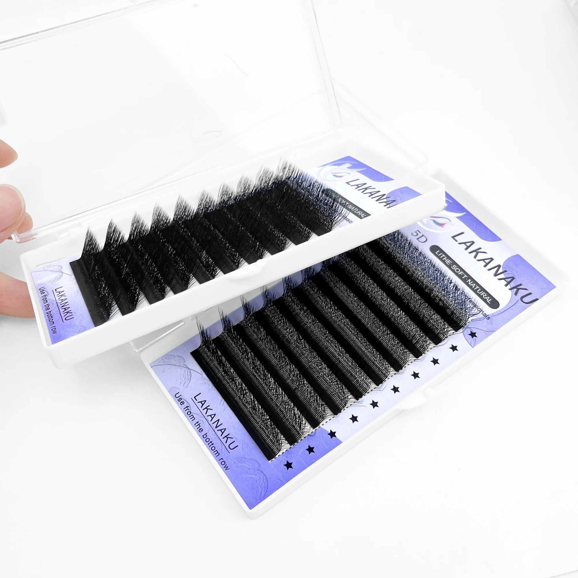6D W Shaped L M Curl Cilios Lashes