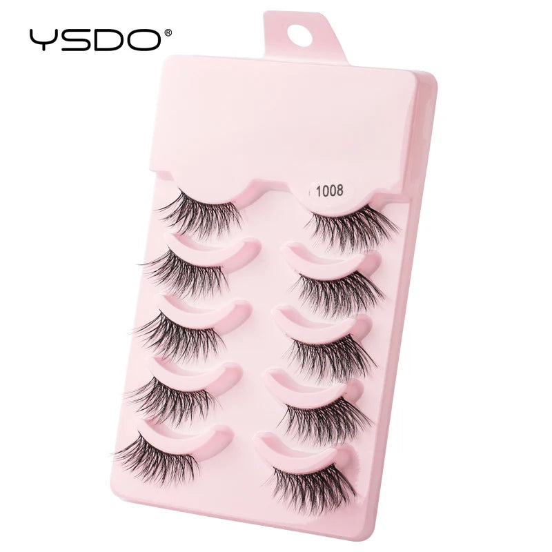 Natural Long Hair False Lashes