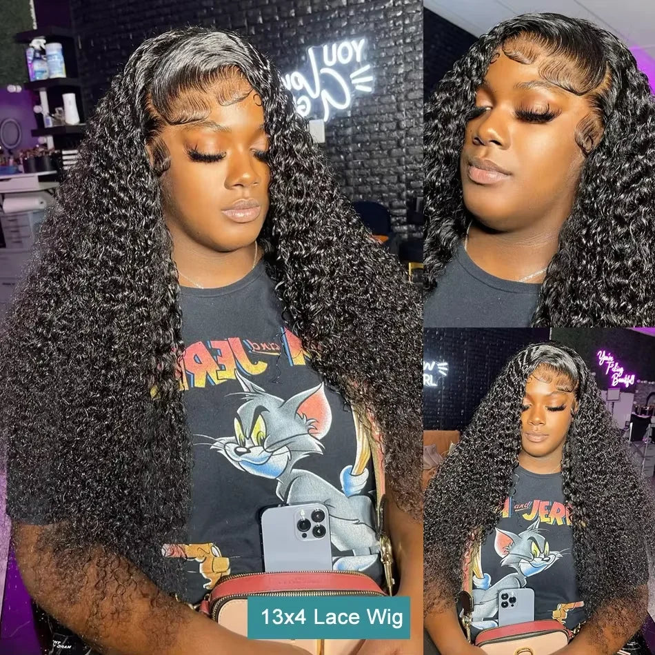 HD Lace Deep Wave Frontal Human Hair Wig
