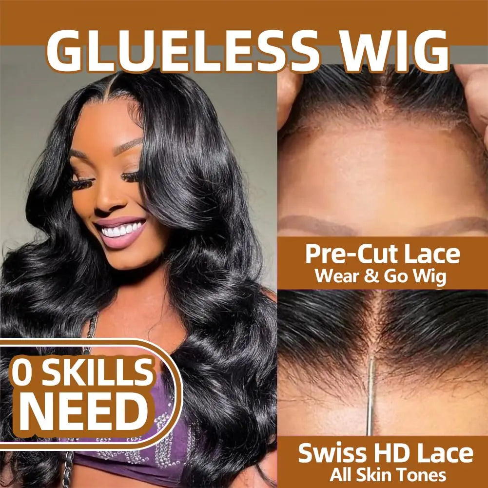 Ready To Wear HD Lace Closure Wig