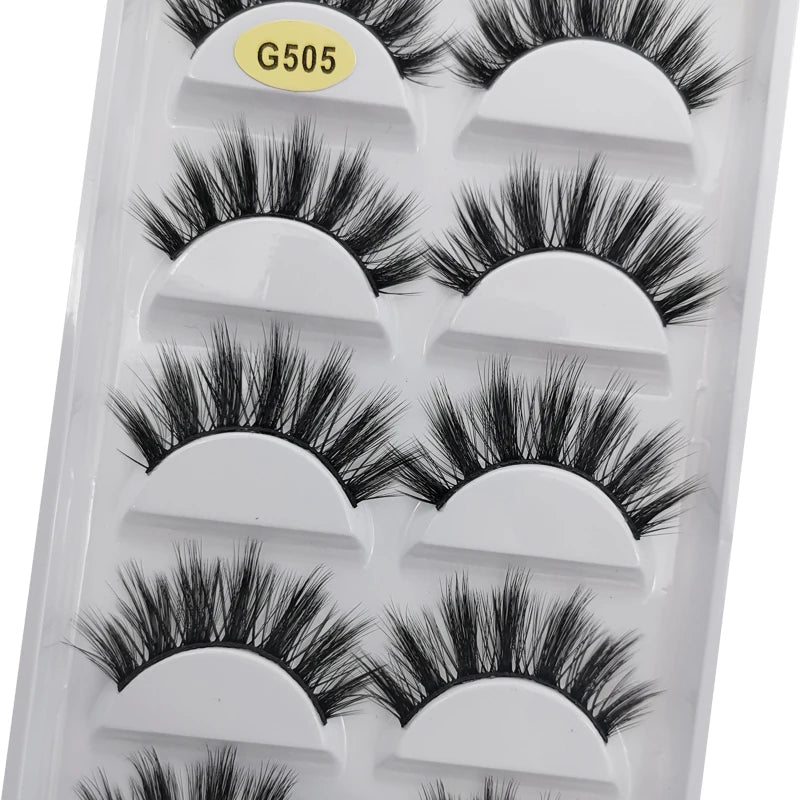 3D Mink Lashes Natural Long Eyelashes