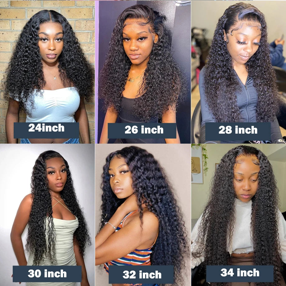 360 HD Full Lace Front Curly Wig