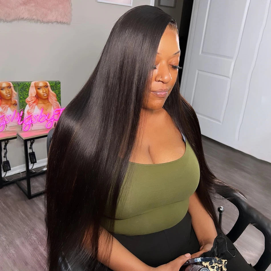 Straight Frontal Wig Human Hair