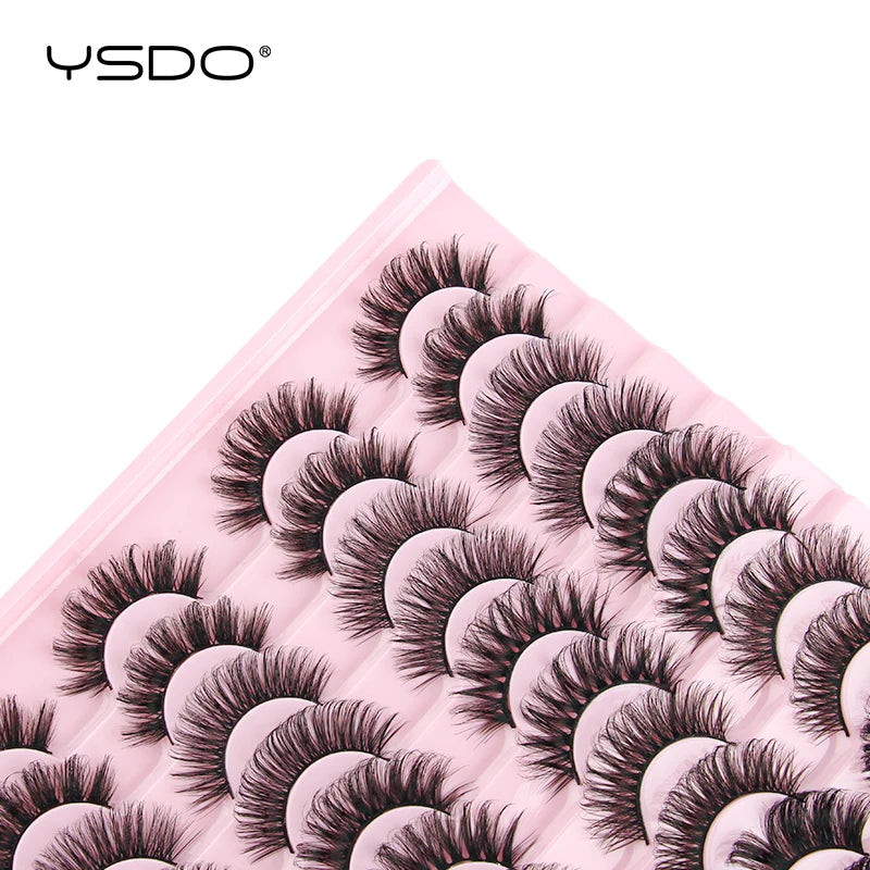 Curly Natural Soft Dramatic Thick Eyelashes