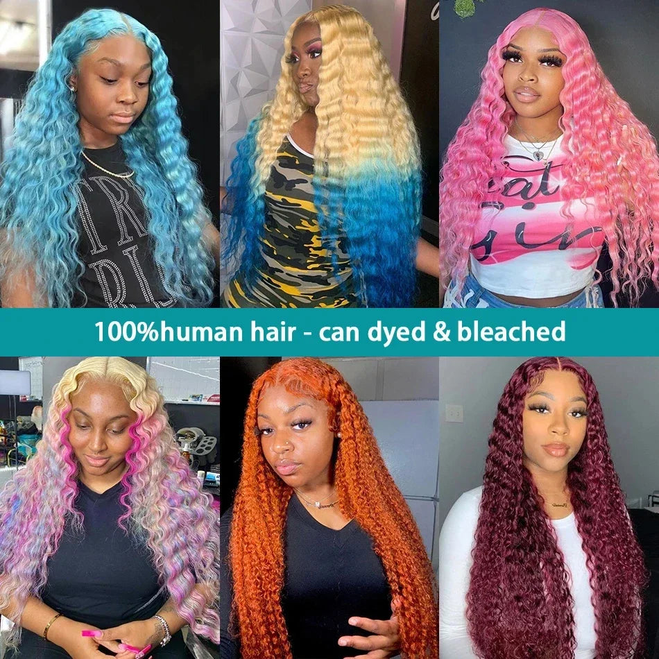 613 HD Lace Frontal Curly Wig