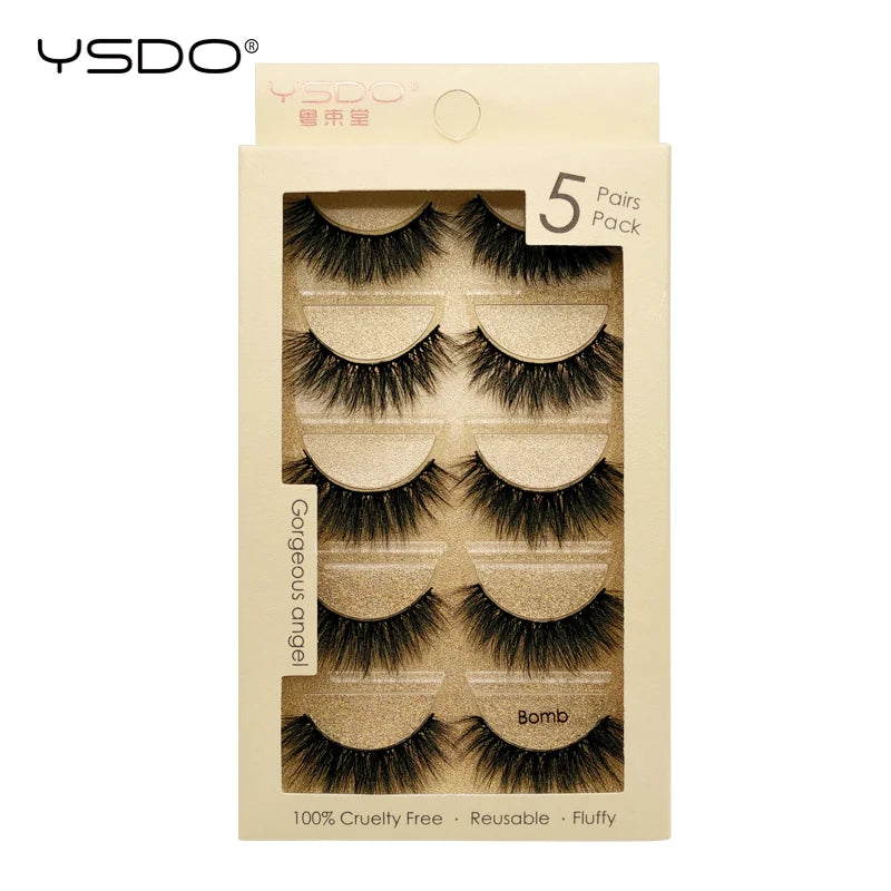 Natural 3D Mink Eyelashes