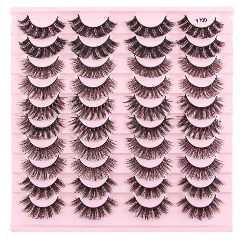 Curly Natural Soft Dramatic Thick Eyelashes