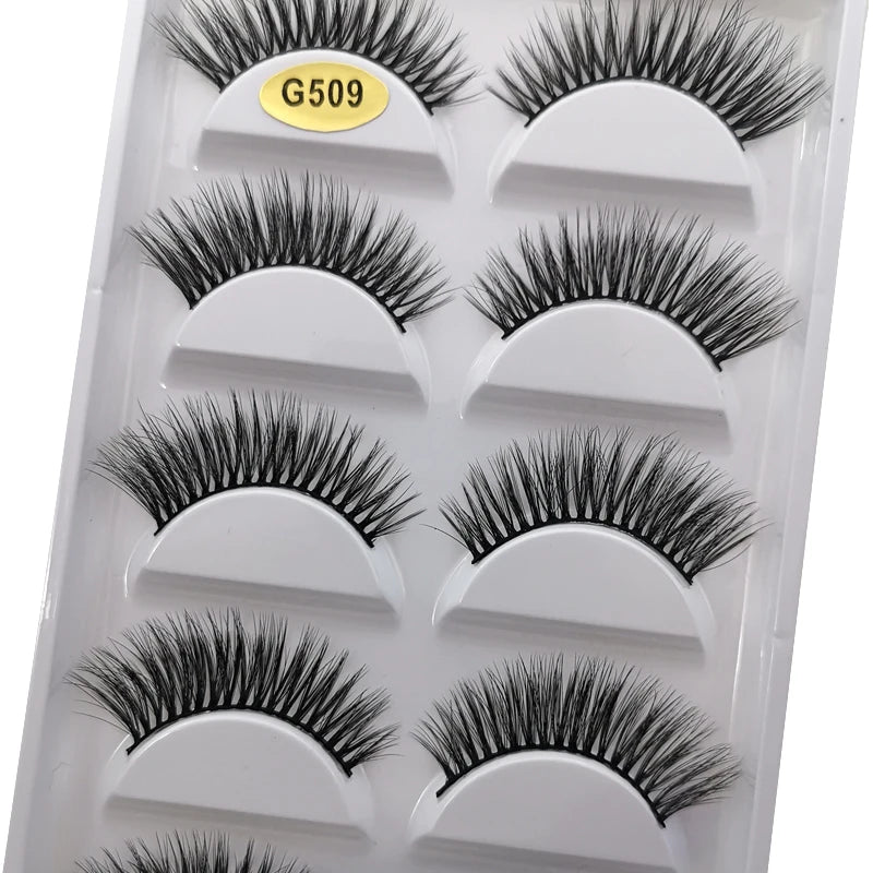 3D Mink Lashes Natural Long Eyelashes