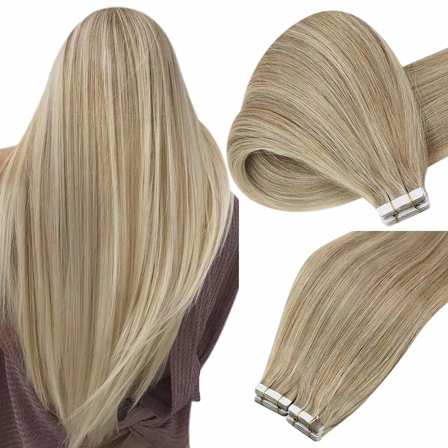 Natural Long Straight Hair Extensions