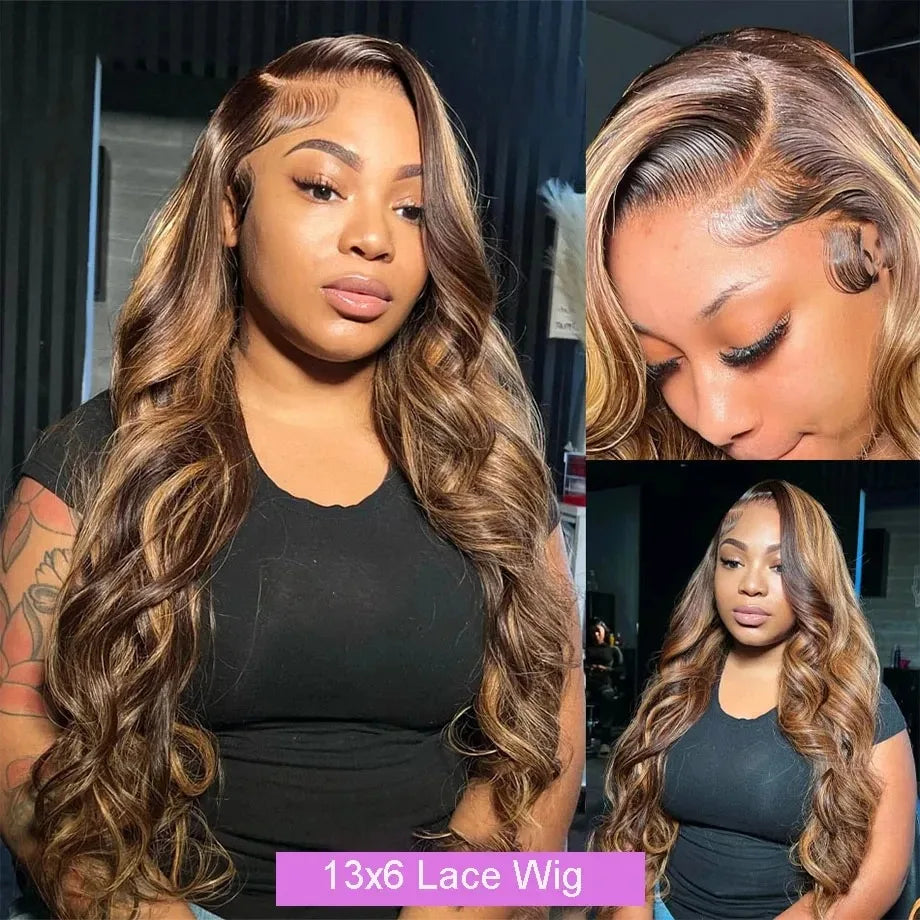 Blond Ombre Brazilian Wigs