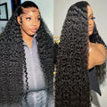 Human Hair Pre Plucked Curly Lace Wig