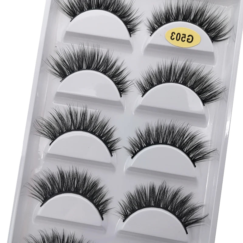 3D Mink Lashes Natural Long Eyelashes