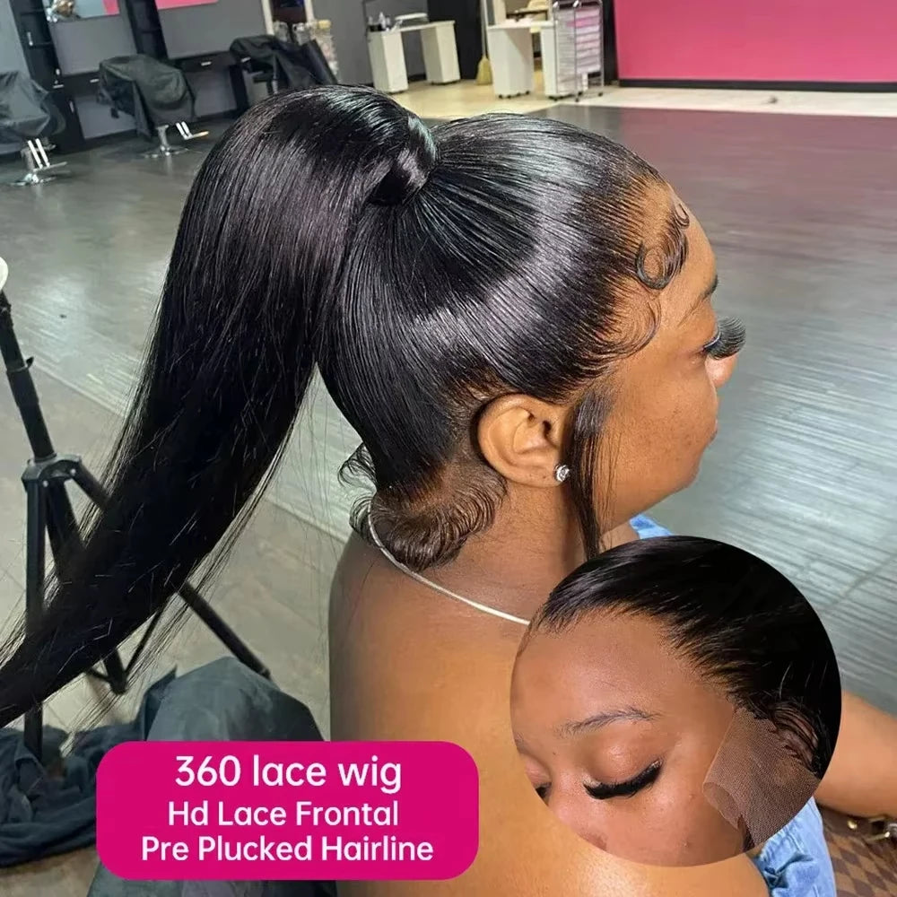 360 Full Lace Wig Human Hair