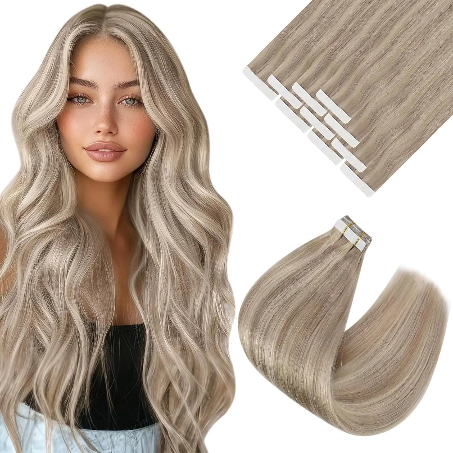 Hair Tape In Hair Extensions