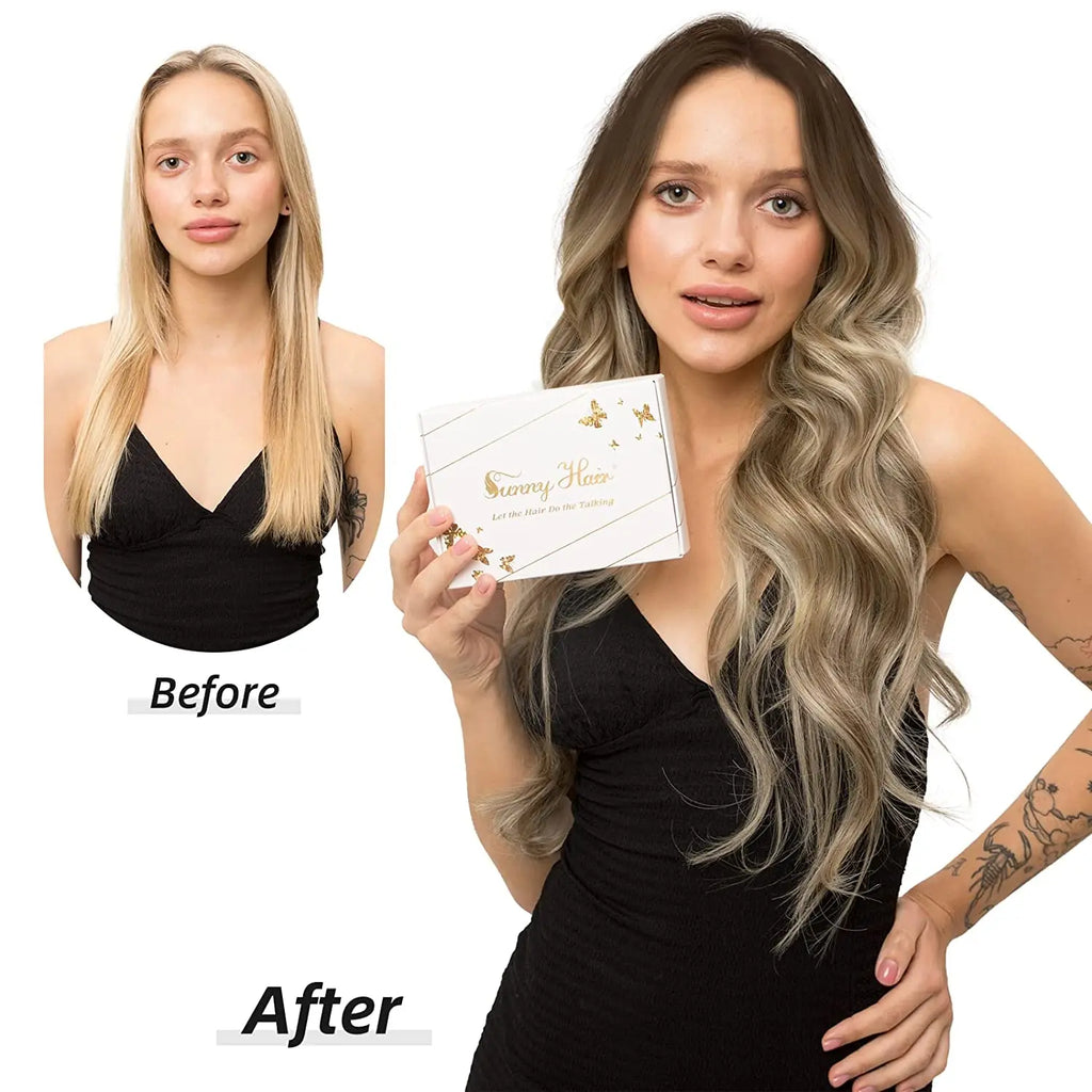 Balayage Natural Human Hair Extension